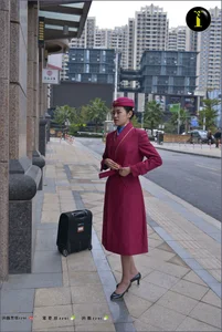IESS Puhui Series No. 081: Yixin Captures the Authentic Flight Attendant Uniform Aesthetic - image 6