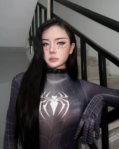 Xuan Ca Stuns in Viral Skin-Tight Spider-Man Cosplay Outfit - image 2