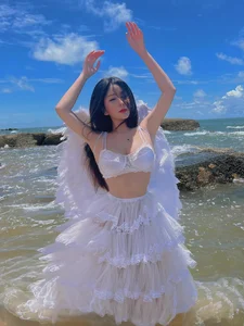 Vo Ngoc Tran’s Radiant Summer Glow: Exploring the Visual Aesthetic of Vietnam’s Top Influencer - image 109