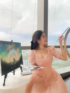 Vo Ngoc Tran’s Radiant Summer Glow: Exploring the Visual Aesthetic of Vietnam’s Top Influencer - image 26