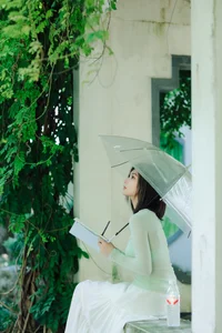 YiTuYu Art Language Vol.10421: Artistic Portrait Series with Model Jing Zhu - image 15