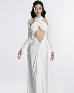 Modernizing Tradition: Bui Khanh Linh’s Stunning Halter Neck Ao Dai and Cultural Elegance - image 1