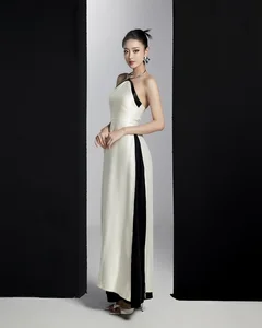 Modernizing Tradition: Bui Khanh Linh’s Stunning Halter Neck Ao Dai and Cultural Elegance - image 2