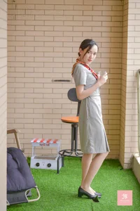 IESS Puhui Vol.069: Qing Ping in Professional Flight Attendant Style - image 33