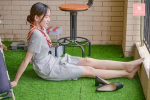IESS Puhui Vol.069: Qing Ping in Professional Flight Attendant Style - image 40