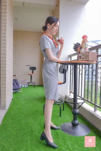 IESS Puhui Vol.069: Qing Ping in Professional Flight Attendant Style - image 42