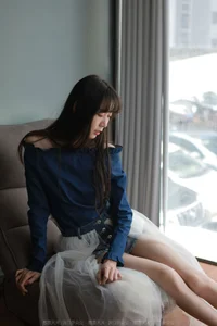 IESS Tuantuan White Veil Gallery - Exquisite Long Legs and Ethereal Fashion Photography - image 16