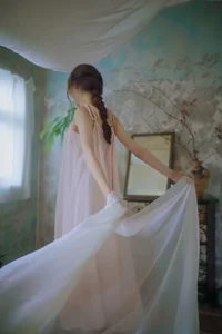Aesthetic Sunset Portraits: Kan Bu Qing Xiao Gui in YiTuYu Art Language Vol.9137 – Capturing the Magic of Golden Hour Photography - image 23