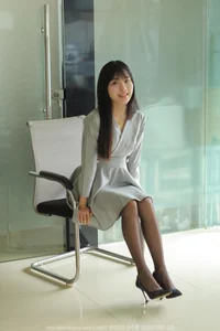 Elegant Office Fashion Photography Featuring Model Wanping in the IESS Office Play Series - image 73