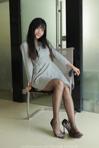 Elegant Office Fashion Photography Featuring Model Wanping in the IESS Office Play Series - image 33