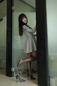 Elegant Office Fashion Photography Featuring Model Wanping in the IESS Office Play Series - image 14