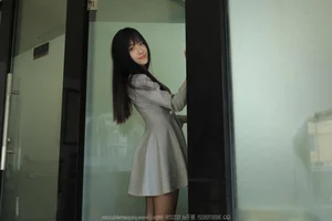 Elegant Office Fashion Photography Featuring Model Wanping in the IESS Office Play Series - image 13