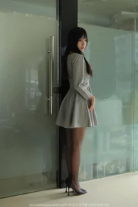 Elegant Office Fashion Photography Featuring Model Wanping in the IESS Office Play Series - image 27