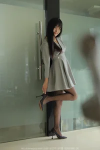 Elegant Office Fashion Photography Featuring Model Wanping in the IESS Office Play Series - image 20