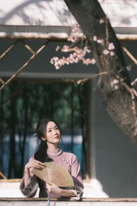 Timeless Elegance of Xiao Ye Ye Lou Xin Yue Moon in YiTuYu Vol.8849 - image 12