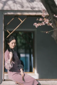 Timeless Elegance of Xiao Ye Ye Lou Xin Yue Moon in YiTuYu Vol.8849 - image 13
