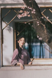 Timeless Elegance of Xiao Ye Ye Lou Xin Yue Moon in YiTuYu Vol.8849 - image 1