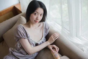 Artistic Expression in YiTuYu Art Language Vol.5212 Showcasing Model Si Mao Shao Nu - image 8