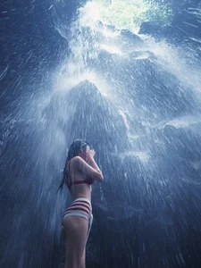 Sitcom Star's Ethereal Transformation: The Enchanting 'Goddess of the Stream' Photoshoot - image 1