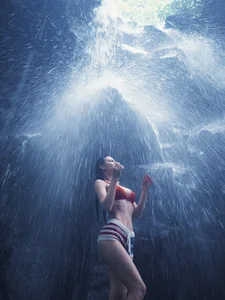 Sitcom Star's Ethereal Transformation: The Enchanting 'Goddess of the Stream' Photoshoot - image 0