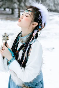 Elegant Portraiture Featuring Yu Han in Art Language Vol.6485 Gallery - image 11