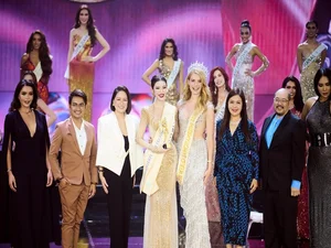 Vietnamese Beauty Secures Top 12 Spot Ahead of Miss International Queen Grand Finale - image 3