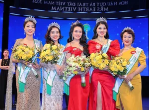 Who is the Phu Tho Beauty Crowned Runner-Up at Mrs Earth Vietnam 2024? - image 0