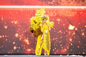 Top 10 Most Stunning National Costumes at Miss Grand Vietnam Featuring Le Nam - image 5