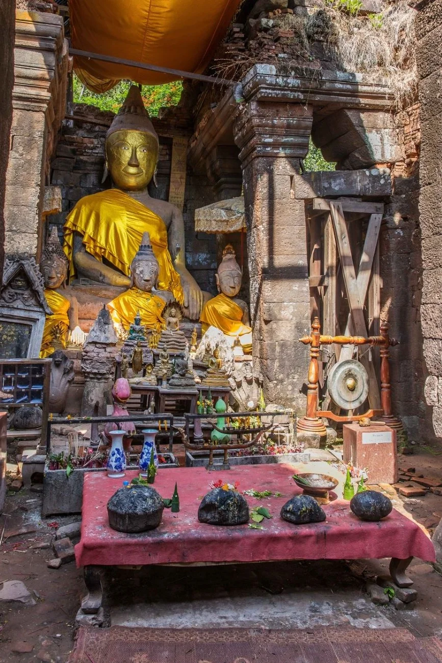 Ancient Echoes: Discovering the 1,000-Year-Old Linga Temple of Vat Phou, Laos