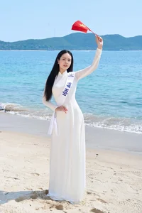 Miss Universe Vietnam Contestants Shine in Exquisite Traditional Ao Dai Collections - image 0
