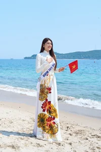 Miss Universe Vietnam Contestants Shine in Exquisite Traditional Ao Dai Collections - image 3