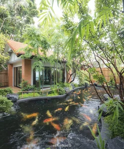 Essential Principles for Building a Luxury Front Yard Fish Pond to Attract Prosperity and Good Feng Shui - image 6