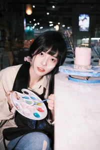 Xiao Song Ma Nai Shines in YiTuYu Art Language Vol.6617 - image 40