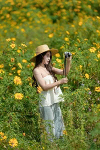 Discovering the Golden Wild Sunflower Season at Da Lat's Historic Cam Ly Airport - image 5