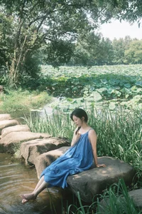 YiTuYu Art Language Vol.4594: Artistic Photography Featuring Bo Cai San Ming Zhi - image 1