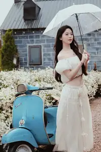 VGU No.166: Gentle Youthful Beauty A Pure Smile Adorned with a Daisy Discover Her Enchanting Charm - image 2