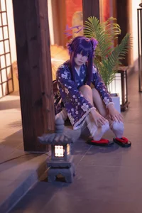 Ethereal New Year Elegance: Lunananya’s Stunning Igusa Haruka Cosplay from Blue Archive - image 9
