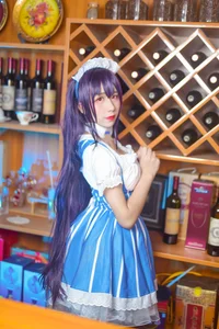Elegant Maid Aesthetics by Coser Jiu Qu Jean as Kasumigaoka Utaha - image 3