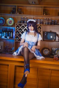 Elegant Maid Aesthetics by Coser Jiu Qu Jean as Kasumigaoka Utaha - image 31