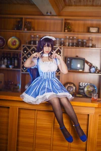 Elegant Maid Aesthetics by Coser Jiu Qu Jean as Kasumigaoka Utaha - image 33