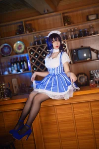 Elegant Maid Aesthetics by Coser Jiu Qu Jean as Kasumigaoka Utaha - image 1