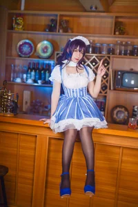 Elegant Maid Aesthetics by Coser Jiu Qu Jean as Kasumigaoka Utaha - image 11