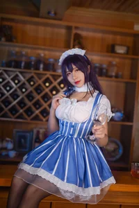 Elegant Maid Aesthetics by Coser Jiu Qu Jean as Kasumigaoka Utaha - image 25