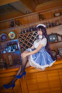 Elegant Maid Aesthetics by Coser Jiu Qu Jean as Kasumigaoka Utaha - image 6