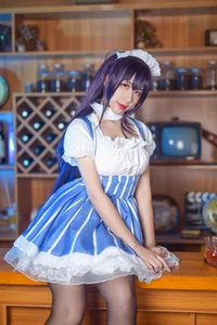 Elegant Maid Aesthetics by Coser Jiu Qu Jean as Kasumigaoka Utaha - image 19