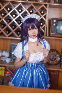 Elegant Maid Aesthetics by Coser Jiu Qu Jean as Kasumigaoka Utaha - image 30