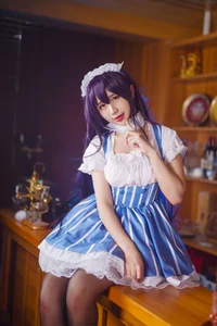 Elegant Maid Aesthetics by Coser Jiu Qu Jean as Kasumigaoka Utaha - image 5