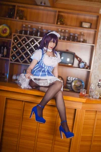 Elegant Maid Aesthetics by Coser Jiu Qu Jean as Kasumigaoka Utaha - image 16