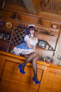 Elegant Maid Aesthetics by Coser Jiu Qu Jean as Kasumigaoka Utaha - image 9