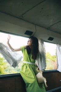 Artistic Portraits in Dali: Xiao U for YiTuYu Art Language Vol.9132 - Vintage Bus Aesthetic - image 14